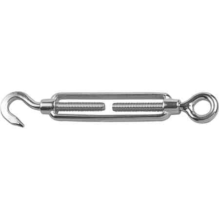 TENDITORE AD OCCHIO E GANCIO 10 mm