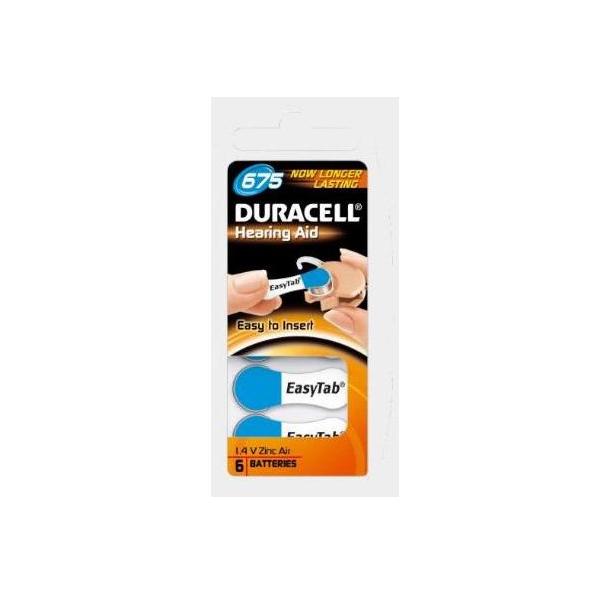 PILE DURACELL EASY TAB 675 BLU ACUSTICA