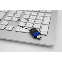 Memoria Pen Drive Verbatim Dual 32 Gb - Doppia interfaccia per porte USB Type-C e USB Type-A - Blu