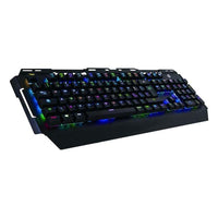 Tastiera Itek Gaming Conceptronic KRONIC01IT - Meccanica - Switch Blu - 105 tasti - Rgb LED con 10 modalità - Usb - Colore Nero