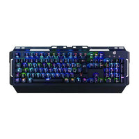 Tastiera Itek Gaming Conceptronic KRONIC01IT - Meccanica - Switch Blu - 105 tasti - Rgb LED con 10 modalità - Usb - Colore Nero