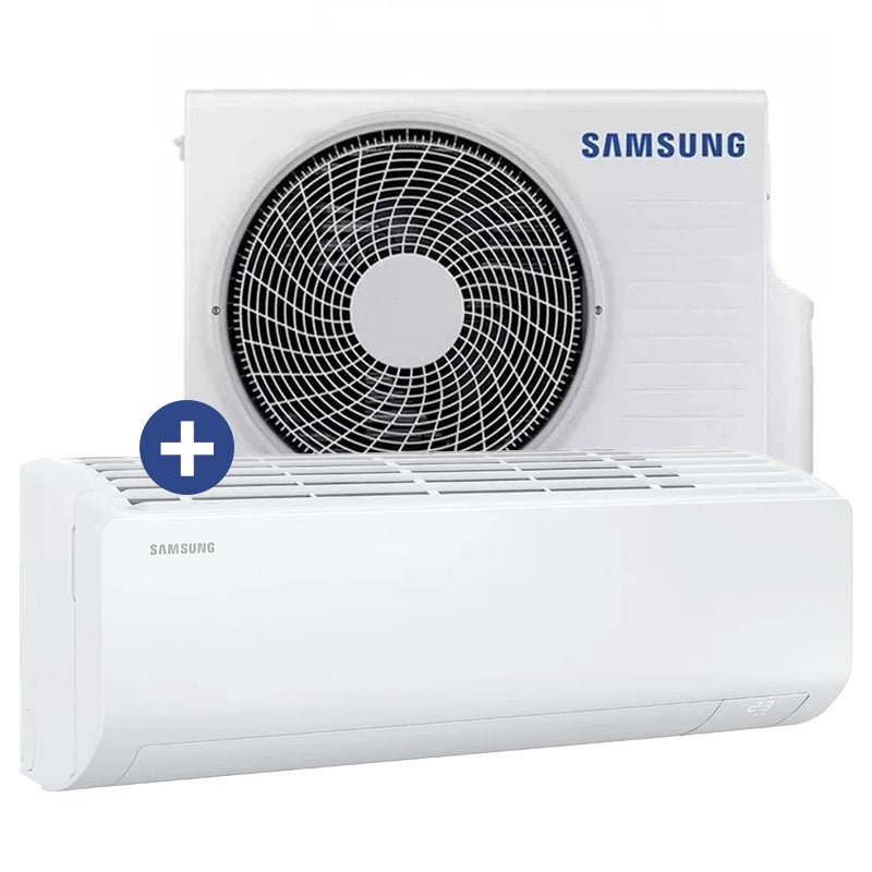SAMSUNG CEBU S2 9.000 BTU (U.I. + U.E.) - CONDIZIONATORE - 2,5KW - WI-FI - AI (AR50F09C1AHNEU + AR50F09C1AHXEU) - A++/A+ - CON SOLARCELL