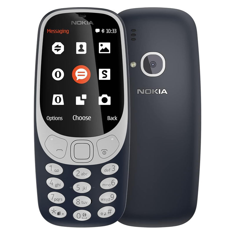 NOKIA 3310 (DARK BLUE) - MOBILE PHONE - DUAL SIM