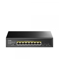 CUDY GS1008PS2 - 8-PORT GIGABIT POE+ SWITCH WITH 2 GIGABIT SFP SLOT 120W