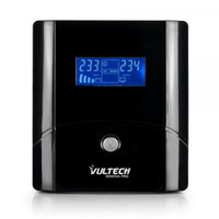 VULTECH UPS2000VA-PRO - GRUPPO DI CONTINUIT LINE INTERACTIVE CON LCD - 4 PRESE - 1 PRESA IEC13