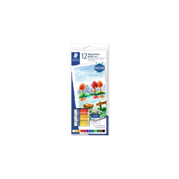 STAEDTLER Watercolour Paint - SCATOLA DA12PZ DA 12ML