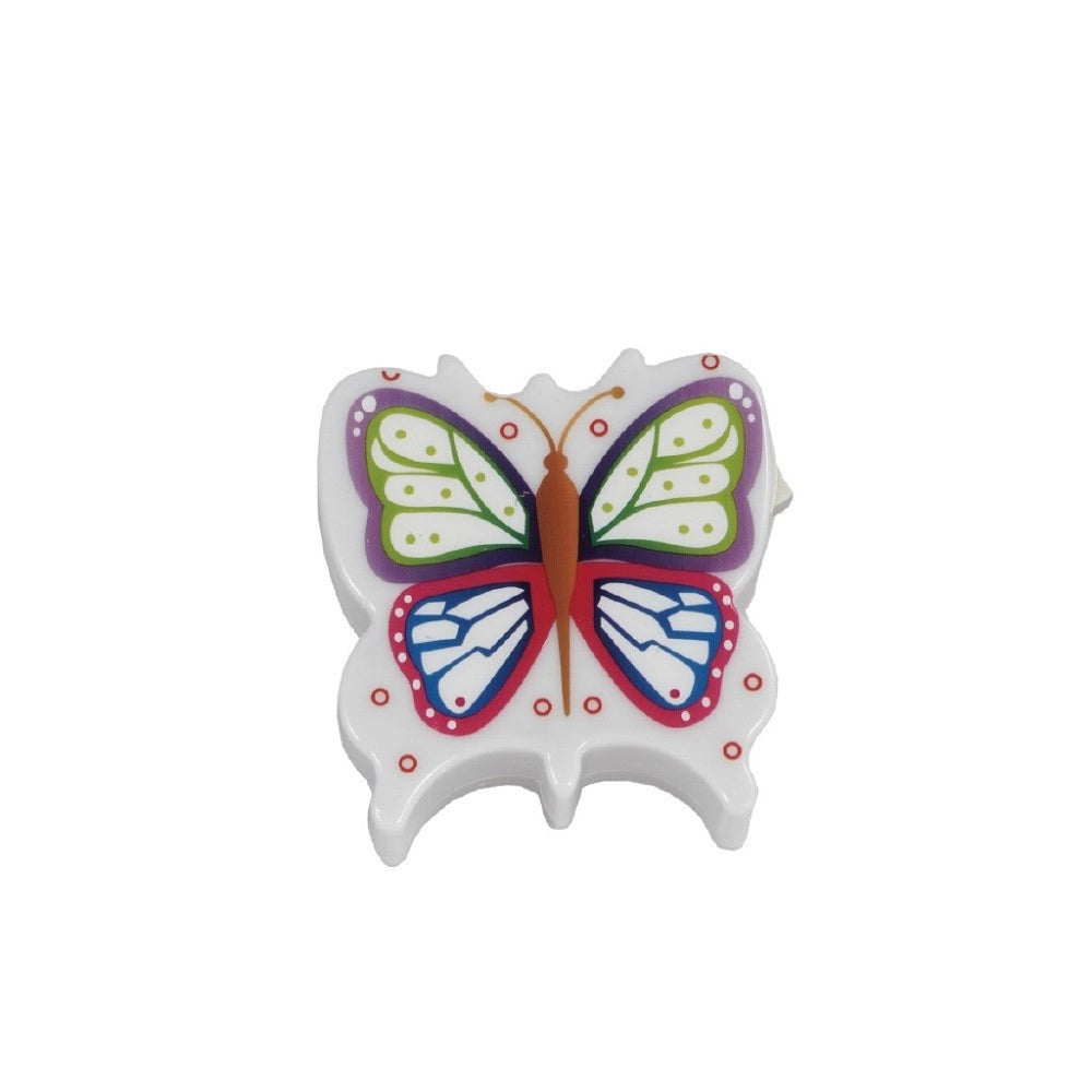 Trade Shop - Luce Led Notturna Con Forma Di Farfalla Lampada Per Cameretta Bambini Xc-1964 -