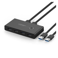 UGREEN Box Condivisione 2 PC in 4 periferiche USB 3.0