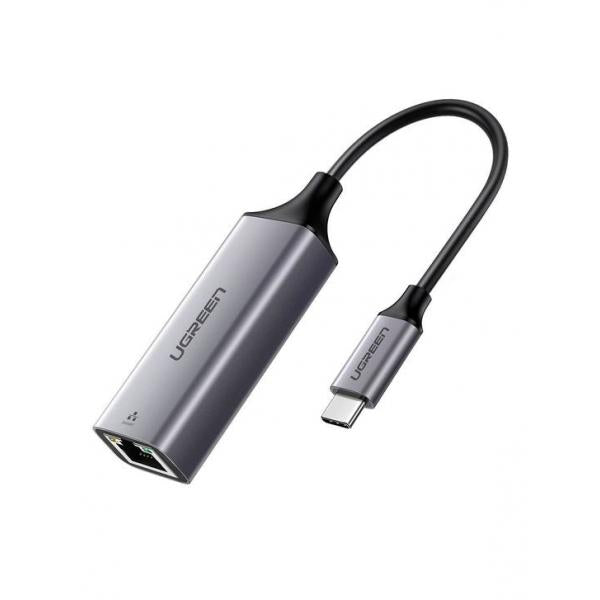 UGREEN Adattatore da USB Type C a Ethernet 10/100/1000M (Space Gray)