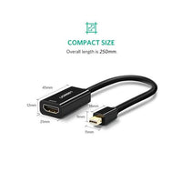 UGREEN Adattatore Mini DP a HDMI femmina (4K)