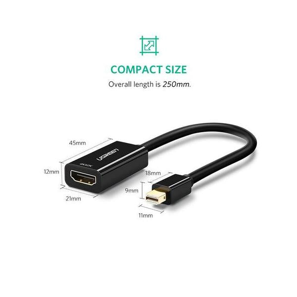 UGREEN Adattatore Mini DP a HDMI femmina (4K)