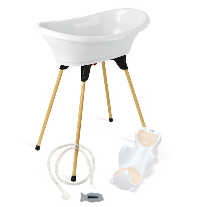 Thermobaby Vasco 5 in 1 Lily White of the Valley Batub - Made in Francia
