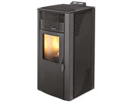 TERMOSTUFE A PELLETS FOKO IDRO 18 NERE POTENZA 19,46KW RISCALDAMENTO