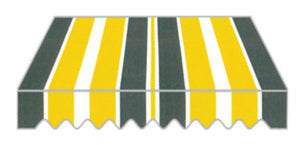 TENDE TENDA DA SOLE CON BRACCI RETRATTILI CM. 300X250 MT. 3X2,5