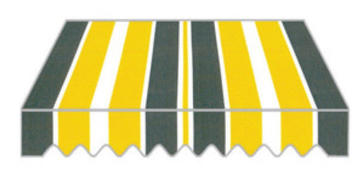 TENDE TENDA DA SOLE CON BRACCI RETRATTILI CM. 300X250 MT. 3X2,5