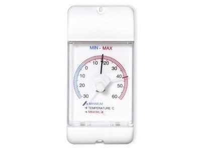 TERMOMETRI TERMOMETRO MIN/MAX DA PARETE CM.15,5X7,5