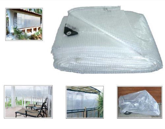 TELO RETINATO MULTIUSO IN PVC CON OCCHIELLI MT. 4X3,5