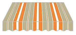 TENDA DA SOLE IN ALLUMINIO A CADUTA TELO POLIESTERE CM. 300X250H