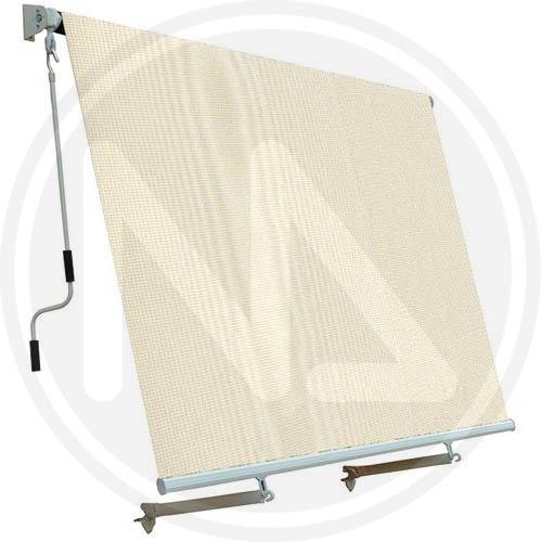 TENDA DA SOLE PER BALCONE A CADUTA CON BRACCI DI SUPPORTO MT.2,5x2,5