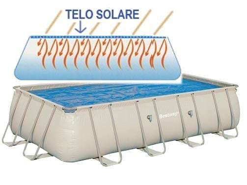 TELO SUPERIORE SOLARI PER PISCINE CM 732X366 TELI PROTEZIONE SOLARE PISCINE