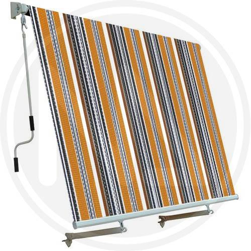 TENDA DA SOLE PER BALCONE A CADUTA CON BRACCI DI SUPPORTO MT.2,5x2,5