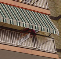 TENDA DA SOLE IN ALLUMINIO A CADUTA TELO POLIESTERE CM. 200X250H