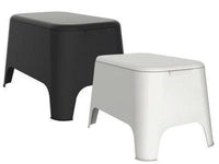 TAVOLI IN RESINA PETRA Z183 CON COPERCHIO CM.59X39X36 ARREDO GIARDINO ESTERNO