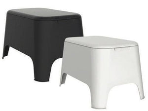 TAVOLI IN RESINA PETRA Z183 CON COPERCHIO CM.59X39X36 ARREDO GIARDINO ESTERNO