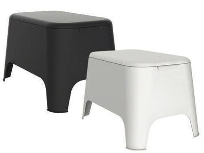 TAVOLI IN RESINA PETRA Z183 CON COPERCHIO CM.59X39X36 ARREDO GIARDINO ESTERNO