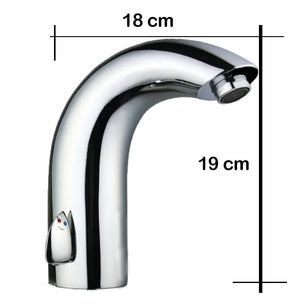 Rubinetto miscelatore elettronico automatico ad infrarossi