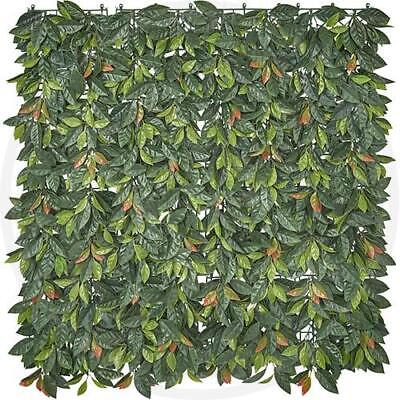 SIEPE SINTETICA A FOGLIE PHOTINIA MT. 1X1 FOGLIE ROSSE + FOGLIE VERDI