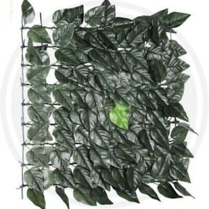 SIEPE SINTETICA A FOGLIE LAURO ASCOT SCHERMATURA TOTALE MT. 1X20