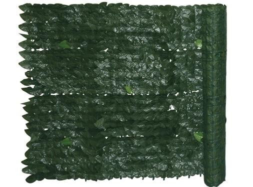 SIEPE FINTA ARTIFICIALE EVERGREEN EDERA ORNAMENTALE PER BALCONI OMBREGGIANTE