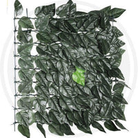 SIEPE SINTETICA A FOGLIE LAURO ASCOT SCHERMATURA TOTALE MT. 1,5X3