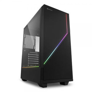 SHARKOON CASE RGB FLOW, ATX, 7 SLOTS EXPANSION, 2 USB 3.0, 1 USB 2.0DRIVE BAY DA 2,5''/3,5''