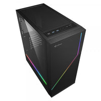 SHARKOON CASE RGB FLOW, ATX, 7 SLOTS EXPANSION, 2 USB 3.0, 1 USB 2.0DRIVE BAY DA 2,5''/3,5''
