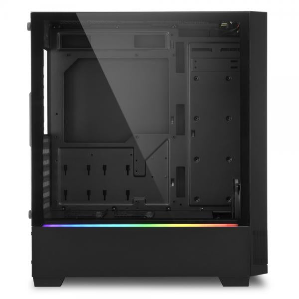 SHARKOON CASE RGB FLOW, ATX, 7 SLOTS EXPANSION, 2 USB 3.0, 1 USB 2.0DRIVE BAY DA 2,5''/3,5''