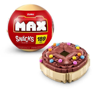 Set di costruzioni - ZURU - Snack - 200 pezzi max - 6 snack - Hamburger, gelato o sushi