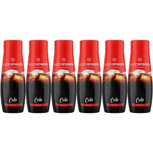 Set di 6 concentrati COLA SODASTREAM - 440ml