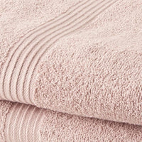 Set di 2 asciugamani TODAY 50x90 cm 100% Cotone - Rosa sabbia