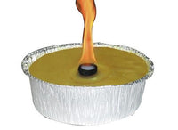 SET 24PZ CERI ALLA CITRONELLA IN VASCHETTA ALLUMINIO CM.21 MEGA