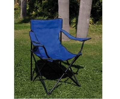 SEDIE CAMPING PIEGHEVOLI IN ACCIAIO CM.54x42x76