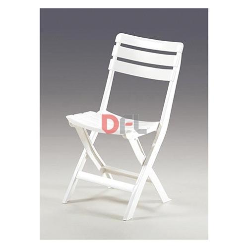 SEDIA RICHIUDIBILE IN POLIPROPILENE 'PINTA' CM.41x40XH80 SEDIE POLTRONE