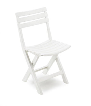 SEDIA DA GIARDINO PIEGHEVOLE BIRKI IN POLIPROPILENE ROBUSTO CM. 44X41X78H PZ. 2