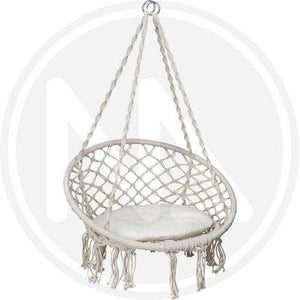 SEDIA A DONDOLO MACRAME CM. 60X80X120