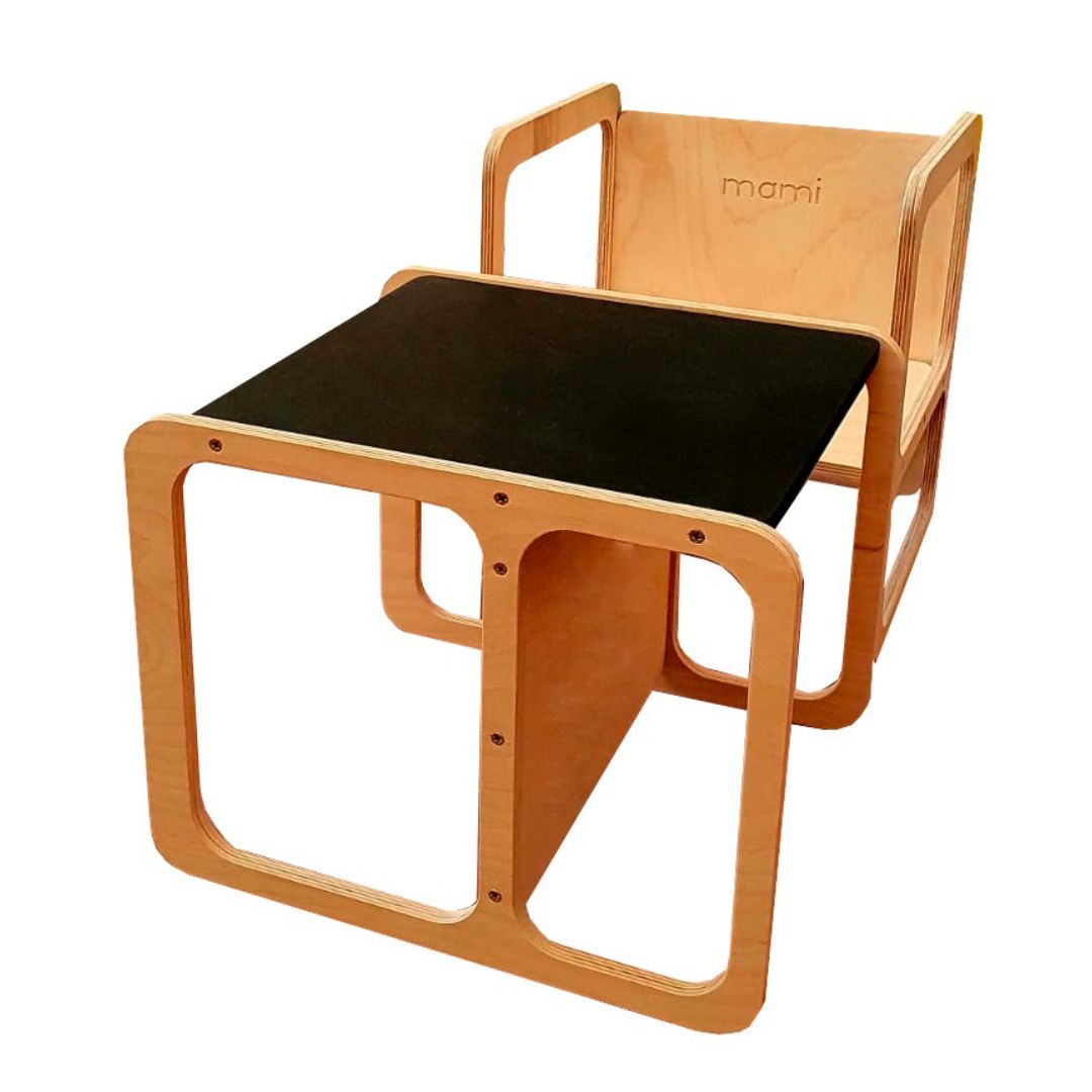 Sedia + tavolino multifunzione