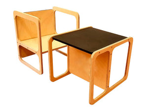 Sedia + tavolino multifunzione