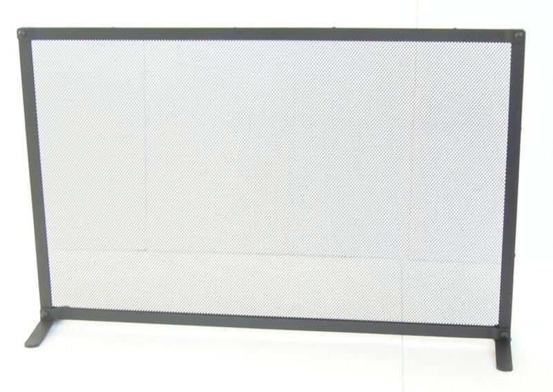 SCHERMI PARASCINTILLE RIBATTINO IN FERRO BATTUTO CM. 80X18X52