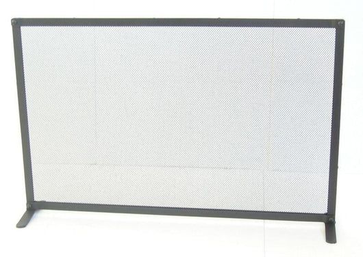 SCHERMI PARASCINTILLE RIBATTINO IN FERRO BATTUTO CM. 80X18X52