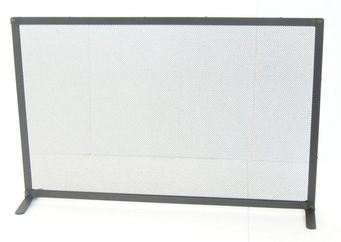 SCHERMI PARASCINTILLE RIBATTINO IN FERRO BATTUTO CM. 80X18X52